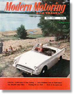 Sunbeam AlpineModern Motoring Magazine Cover